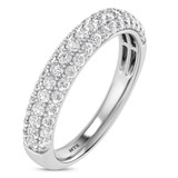 Photo of Jiles 1 1/2 ct tw. Lab Grown Diamond Wedding Band Set 10K White Gold [BT1681WL]