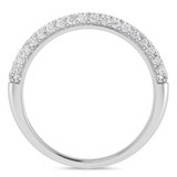 Photo of Jiles 1 1/2 ct tw. Lab Grown Diamond Wedding Band Set 10K White Gold [BT1681WM]