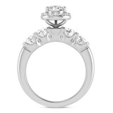 Photo of Florens 2 1/4 ct tw. Lab Grown Diamond Pear Solitaire Bridal Set 14K White Gold [BT1683WE-M070]
