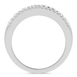 Photo of Florens 2 ct tw. Lab Grown Diamond Wedding Band Set 10K White Gold [BT1683WM]