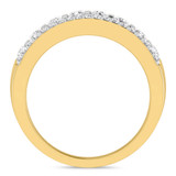 Photo of Florens 2 1/2 ct tw. Lab Grown Diamond Same Sex Mens Band Set 10K Yellow Gold [BT1683YM]