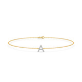 Photo of Lisa "A" 1/15 Carat T.W. Lab Grown Diamond Bracelet 10K Yellow Gold [BC1938Y]