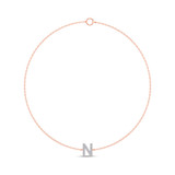 Photo of Lisa "N" 1/10 Carat T.W. Lab Grown Diamond Bracelet 14K Rose Gold [BC1951R]