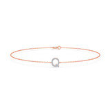 Photo of Lisa "Q" 1/10 Carat T.W. Lab Grown Diamond Bracelet 14K Rose Gold [BC1954R]