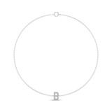 Photo of Lisa "B" 1/10 CT. T.W. Lab Grown Diamond Bracelet 10K White Gold [BC1939W]