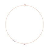 Photo of Lisa "O" 1/7 Carat T.W. Lab Grown Diamond Pendant 14K Rose Gold [CP1952R]