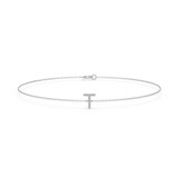 Photo of Lisa "T" 1/20 CT. T.W. Lab Grown Diamond Bracelet 10K White Gold [BC1957W]