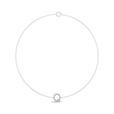 Photo of Lisa "Q" 1/10 Carat T.W. Lab Grown Diamond Bracelet 14K White Gold [BC1954W]