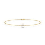 Photo of Lisa "E" 1/15 CT. T.W. Lab Grown Diamond Bracelet 14K Yellow Gold [BC1942Y]
