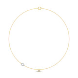 Photo of Lisa "O" 1/7 CT. T.W. Lab Grown Diamond Pendant 14K Yellow Gold [CP1952Y]