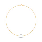 Photo of Lisa "T" 1/20 Carat T.W. Lab Grown Diamond Bracelet 10K Yellow Gold [BC1957Y]