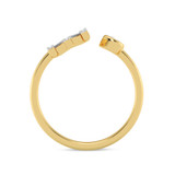 Photo of Lisa "M" 1/6 ct tw. Lab Grown Diamond Ring 10K Yellow Gold [FR1950Y]