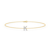 Photo of Lisa "K" 1/10 CT. T.W. Lab Grown Diamond Bracelet 14K Yellow Gold [BC1948Y]
