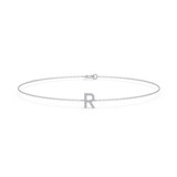 Photo of Lisa "R" 1/10 Carat T.W. Lab Grown Diamond Bracelet 10K White Gold [BC1955W]