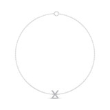 Photo of Lisa "X" 1/15 Carat T.W. Lab Grown Diamond Bracelet 10K White Gold [BC1961W]