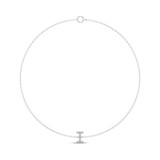 Photo of Lisa "I" 1/15 Carat T.W. Lab Grown Diamond Bracelet 14K White Gold [BC1946W]