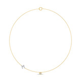 Photo of Lisa "M" 1/7 Carat T.W. Lab Grown Diamond Pendant 14K Yellow Gold [CP1950Y]