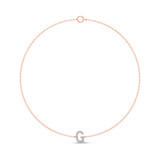 Photo of Lisa "G" 1/15 CT. T.W. Lab Grown Diamond Bracelet 10K Rose Gold [BC1944R]