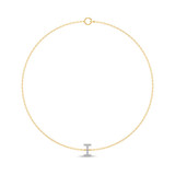 Photo of Lisa "I" 1/15 CT. T.W. Lab Grown Diamond Bracelet 10K Yellow Gold [BC1946Y]