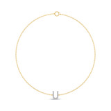 Photo of Lisa "U" 1/15 CT. T.W. Lab Grown Diamond Bracelet 10K Yellow Gold [BC1958Y]