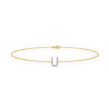 Photo of Lisa "U" 1/15 CT. T.W. Lab Grown Diamond Bracelet 10K Yellow Gold [BC1958Y]