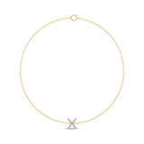 Photo of Lisa "X" 1/15 CT. T.W. Lab Grown Diamond Bracelet 10K Yellow Gold [BC1961Y]