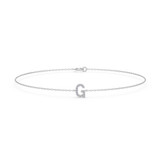 Photo of Lisa "G" 1/15 CT. T.W. Lab Grown Diamond Bracelet 10K White Gold [BC1944W]