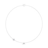 Photo of Lisa "N" 1/7 Carat T.W. Lab Grown Diamond Pendant 14K White Gold [CP1951W]