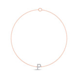 Photo of Lisa "P" 1/15 Carat T.W. Lab Grown Diamond Bracelet 14K Rose Gold [BC1953R]