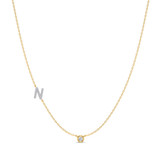 Photo of Lisa "N" 1/7 CT. T.W. Lab Grown Diamond Pendant 10K Yellow Gold [CP1951Y]