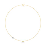 Photo of Lisa "K" 1/7 Carat T.W. Lab Grown Diamond Pendant 10K Yellow Gold [CP1948Y]