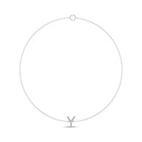 Photo of Lisa "Y" 1/20 Carat T.W. Lab Grown Diamond Bracelet 10K White Gold [BC1962W]