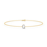 Photo of Lisa "G" 1/15 CT. T.W. Lab Grown Diamond Bracelet 14K Yellow Gold [BC1944Y]