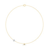 Photo of Lisa "N" 1/7 Carat T.W. Lab Grown Diamond Pendant 14K Yellow Gold [CP1951Y]