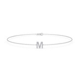 Photo of Lisa "M" 1/10 CT. T.W. Lab Grown Diamond Bracelet 14K White Gold [BC1950W]
