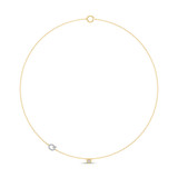 Photo of Lisa "Q" 1/7 Carat T.W. Lab Grown Diamond Pendant 14K Yellow Gold [CP1954Y]