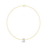 Photo of Lisa "S" 1/15 Carat T.W. Lab Grown Diamond Bracelet 10K Yellow Gold [BC1956Y]