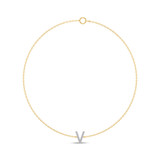 Photo of Lisa "V" 1/15 Carat T.W. Lab Grown Diamond Bracelet 14K Yellow Gold [BC1959Y]