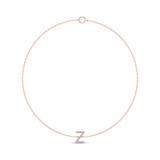 Photo of Lisa "Z" 1/15 Carat T.W. Lab Grown Diamond Bracelet 10K Rose Gold [BC1963R]