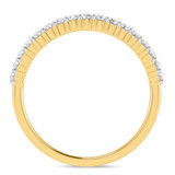 Photo of Stella 2 3/8 ct tw. Lab Grown Diamond Round Solitaire Bridal Set 10K Yellow Gold [BT1666YL]