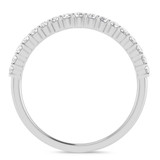 Photo of Stella 1 1/6 ct tw. Lab Grown Diamond Wedding Band Set 10K White Gold [BT1666WL]