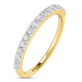 Photo of Stella 1/4 ct tw. Lab Grown Diamond Ladies Band 14K Yellow Gold [BT1666YL]
