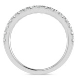 Photo of Faye 1 1/2 ct tw. Lab Grown Diamond Wedding Band Set 14K White Gold [BT1675WL]