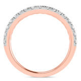 Photo of Faye 1/2 ct tw. Lab Grown Diamond Ladies Band 10K Rose Gold [BT1675RL]