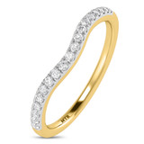 Photo of Dorah 1/6 ct tw. Lab Grown Diamond Ladies Band 14K Yellow Gold [BT1667YL]