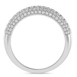 Photo of Dorah 1 1/10 ct tw. Lab Grown Diamond Wedding Band Set 10K White Gold [BT1667WM]