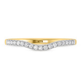 Photo of Dorah 1/6 ct tw. Lab Grown Diamond Ladies Band 10K Yellow Gold [BT1667YL]