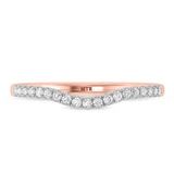 Photo of Dorah 4 1/4 ct tw. Lab Grown Diamond Oval Solitaire Trio Set 14K Rose Gold [BT1667RL]