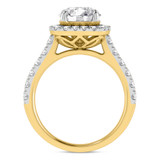 Photo of Faye 4 1/4 ct tw. Lab Grown Diamond Round Solitaire Trio Set 14K Yellow Gold [BT1675YE-L195]
