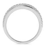 Photo of Faye 2 ct tw. Lab Grown Diamond Same Sex Mens Band Set 10K White Gold [BT1675WM]